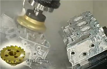 kort vers并聯(lián)機床加工汽車發(fā)動機視頻