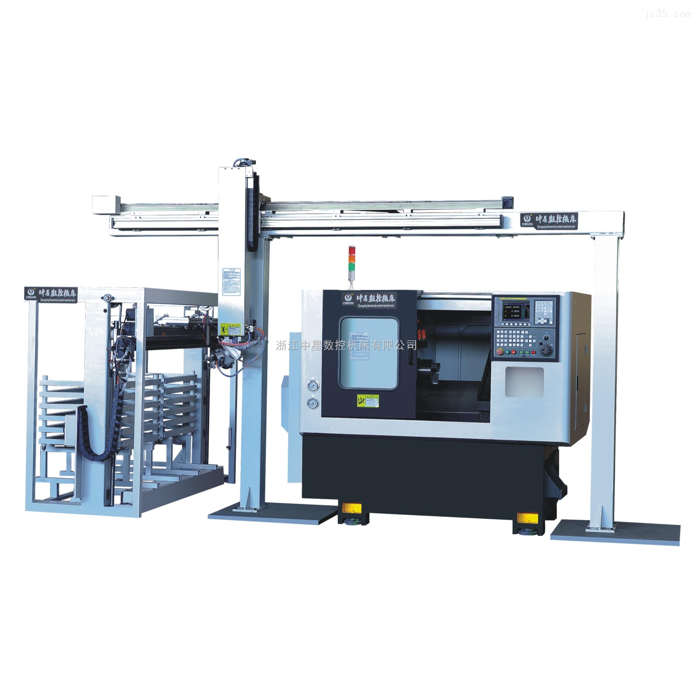 h45高精度斜床身数控机床
